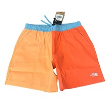 The North Face Men&#39;s Class V Pull On Short Retro Orange/Coral Size Large New NWT - $34.65