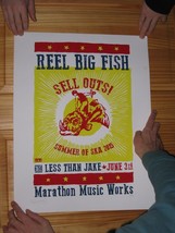 Reel Big Fish Poster Silkscreen Signed Numbered Sell Outs June 13 2005 - £138.99 GBP