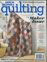AQ American Quilter Magazine August 2021 The Maker Issue - £3.92 GBP