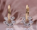 Eye petal creative long drop earrings women wedding party fashion jewelry 585 rose thumb155 crop