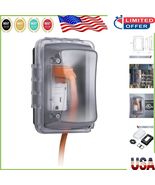 High-Impact Polycarbonate Weatherproof Outlet Cover with Lockable Securi... - $403.20 MXN