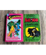 SUPERMAN 1978 | BATMAN vs 3 VILLAINS OF DOOM 1st PRINTING 1966 - LOT OF 2 - $351.62 MXN