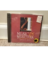 Donald D. Megill: Music and Musicians, An Introduction (2 CDs, Prentice ... - $186.21 MXN