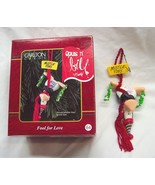 VINTAGE Carlton Cards OPUS PENGUIN &quot;FOOL FOR LOVE&quot; 5&quot; CHRISTMAS TREE ORN... - $74.70 CAD
