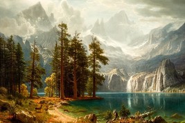 Sierra Nevada, California by Albert Bierstadt as Giclee Art Print + Ships Free - £30.68 GBP+