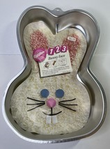New Wilton Bunny Face Cake Pan #2105-9438 Vintage 1992 Easter - £7.00 GBP
