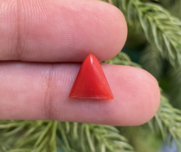 AAA+Natural Coral Gemstone,Triangle Coral, Gift For Her, Jewelry Making ... - $9.99