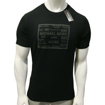 Nwt Michael Kors Msrp $56.99 Men&#39;s Black Crew Neck Short Sleeve T-SHIRT M L Xl - $29.13