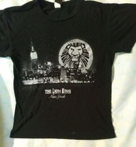 Disney The Lion King Broadway New York T shirt  Black Sz M/l - £19.83 GBP