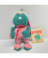 Heartline Magic MistleToad Frog Plush Vintage Christmas 1985 With Tag! - $60.76 CAD