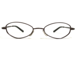 Paul Smith Eyeglasses Frames PS-198 CHO Brown Oval Cat Eye Wire Rim 48-1... - $93.28