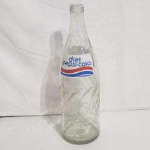 Collectible 32 oz clear Return for Deposit Diet Pepsi Cola bottle 1977 - $14.03
