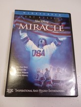 Walt Disney Miracle DVD Kurt Russell Based On A True Story 1980 USA Hockey - $1.98