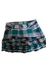 Vintage Y2K Green Checkered mini skirt Frills Vintage Y2K Pink Plaid mini skirt - £51.95 GBP