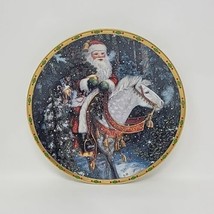 Vintage Lenox “Santa of the Northern Forest” Plate Magic of Christmas Co... - £12.47 GBP