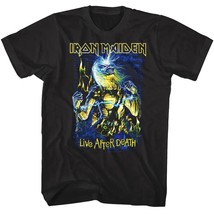 Iron Maiden Live After Death Men&#39;s T Shirt - £35.17 GBP+