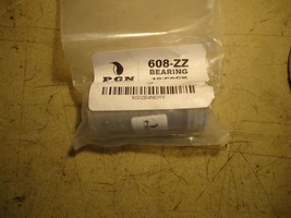 PGN (10 Pack) 608-ZZ Bearing - Lubricated Chrome Steel Sealed Ball Bearing - €15,37 EUR
