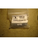 PGN (10 Pack) 608-ZZ Bearing - Lubricated Chrome Steel Sealed Ball Bearing - $327.76 MXN
