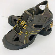 Ozark Trail  Fisherman Sport Sandal  Memory Foam Size 8 Brown Shoe Walk ... - $38.99