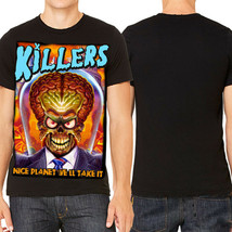 KND Mars Attacks Alien Parody Sci-Fi Movie Tim Burton Mens T-Shirt Black S-3XL - £14.78 GBP+