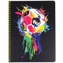 Top Flight Cool Drip Soccer Wide Ruled Spiral Notebook Multi-Color - €1,76 EUR Top Flight Cool Drip Soccer Wide Ruled Spiral Notebook Multi-Color - €1,76 EUR