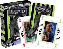 Beetlejuice Movie Photo Illustrated Poker Size Set of Playing Cards NEW ... - £4.93 GBP