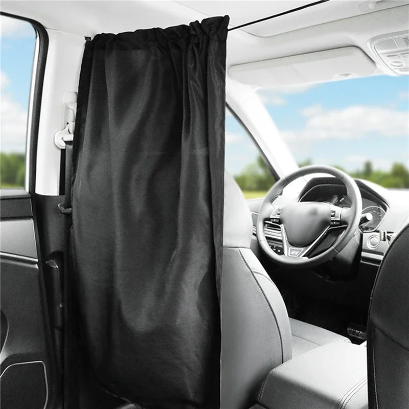 Car Privacy Curtains - Sunshade and Privacy Protection for Car Travel - £15.68 GBP