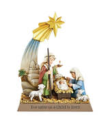 Children Nativity Scene Figurine&quot;For Unto Us a Child is Born&quot;, New # AB-249 - $1,027.08 MXN