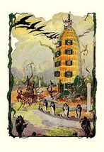 Jack Pumpkin&#39;s House of Corn by John R. Neill - Art Print - £17.29 GBP+