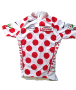 LE TOUR DE FRANCE 1999 Nike Red Polka Dot Cycling Shirt Size XS Made in ... - $38.00