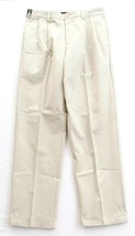 Izod Madison Chino Pearl Double Pleat Front Casual Pants Men&#39;s NWT - £54.81 GBP