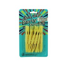 24 Pack Hors D&#39;oeuvres Party Cocktail Appetizer Snack Forks - £4.66 GBP