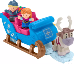 Fisher-Price Little People Disney Frozen Kristoff&#39;s Sleigh - £13.54 GBP