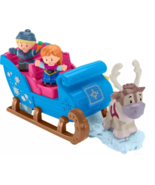 Fisher-Price Little People Disney Frozen Kristoff&#39;s Sleigh - $323.31 MXN