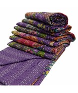 Indisch Früchte Tagesdecke Muster Gudri Reine Baumwolle Kantha Stil King... - $1,222.83 MXN