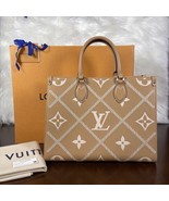 Louis Vuitton Arizona Stitched On The Go MM Large Satchel - $6,001.56 CAD