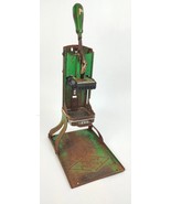 Green Iron Becky Porter #10 T French Fry Vegetable Cutter Chopper 10T Ol... - $135.66 CAD