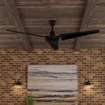 Industrial Ceiling Fan Commercial Outdoor Indoor 60&quot; With Remote Control... - £109.85 GBP