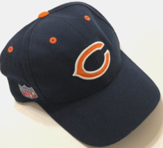 Chicago Bears Team Logo NFL NFC Unisex Reebok Blue Orange Cap Hat One Size Tags - £15.83 GBP