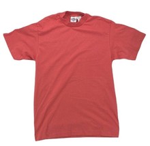 Warner Bros Acme Clothing Co Tee Shirt Men Size Large Blank Light Red USA 1991 - £15.81 GBP