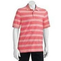 Mens Polo Croft &amp; Barrow Pink Short Sleeve Traveler UPF 15+ Shirt $34-si... - £11.73 GBP