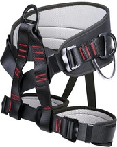 Adjustable Thickness Climbing Harness Half Body Harnesses for Fire Rescuing - $47.99