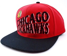 Chicago Blackhawks CCM NS29Z NHL Team Logo Adjustable Snapback Hockey Cap Hat - £17.42 GBP