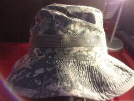 USGI HAT SUN HOT WEATHER BOONIE MILITARY JUNGLE TYPE II ACU  7 1/4 - $21.38
