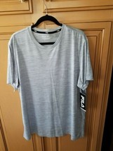 FILA Essentials Men&#39;s Gray/Black Heather Shirt, Size XXL - £15.73 GBP