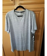 FILA Essentials Men's Gray/Black Heather Shirt, Size XXL - $20.00
