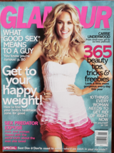 Carrie Underwood in Glamour Jan 2008 - £3.15 GBP