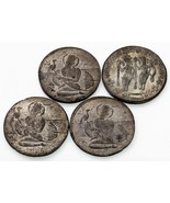 Rare! Ramatanka &amp; Sikh Indian Temple Token Lot of 4 - €75,96 EUR