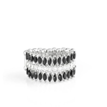 Paparazzi Treasury Fund Black Ring - New - $4.50