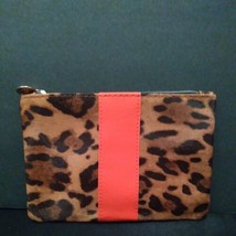 Ipsy Glam Bag NOVEMBER 2022 NEW Leopard Print With Orange Stripe - £7.63 GBP